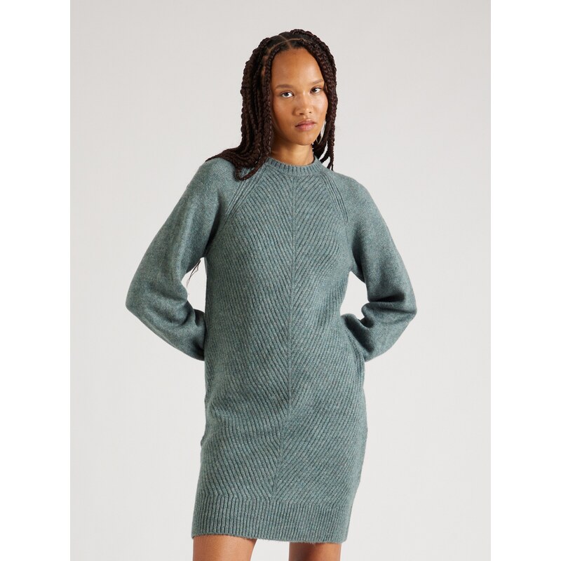 ABOUT YOU Pletena obleka 'Branka' večbarvno zelena