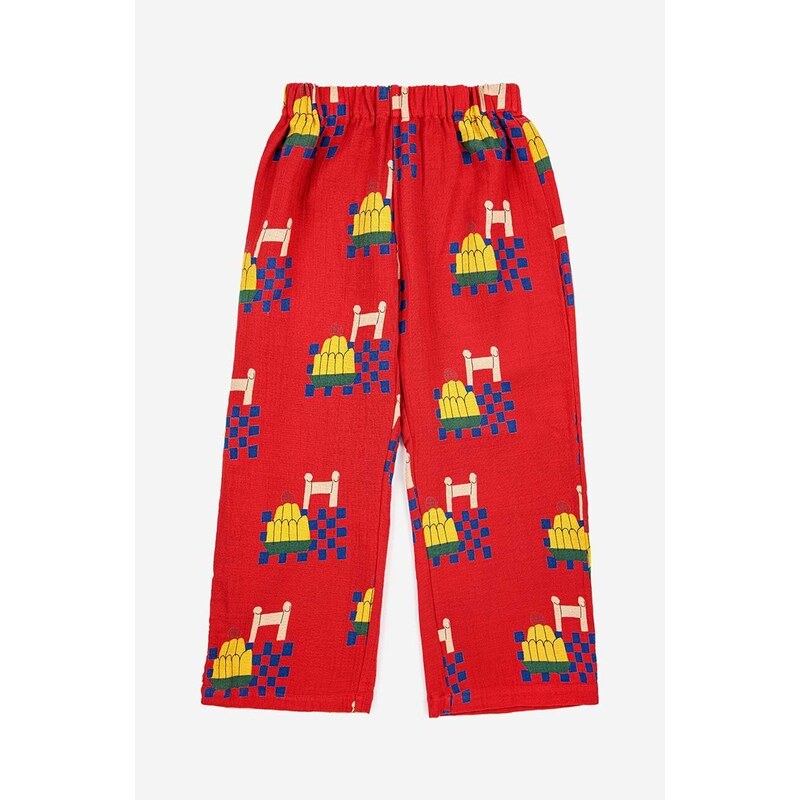 Otroška pižama Bobo Choses rdeča barva