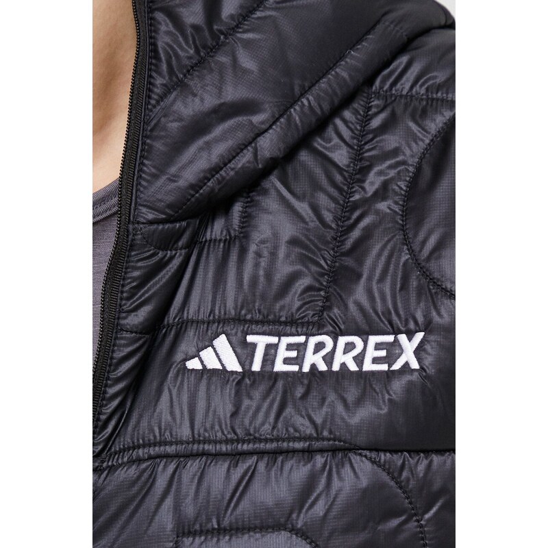 Športna jakna adidas TERREX Xperior Varilite Hybrid PrimaLoft črna barva