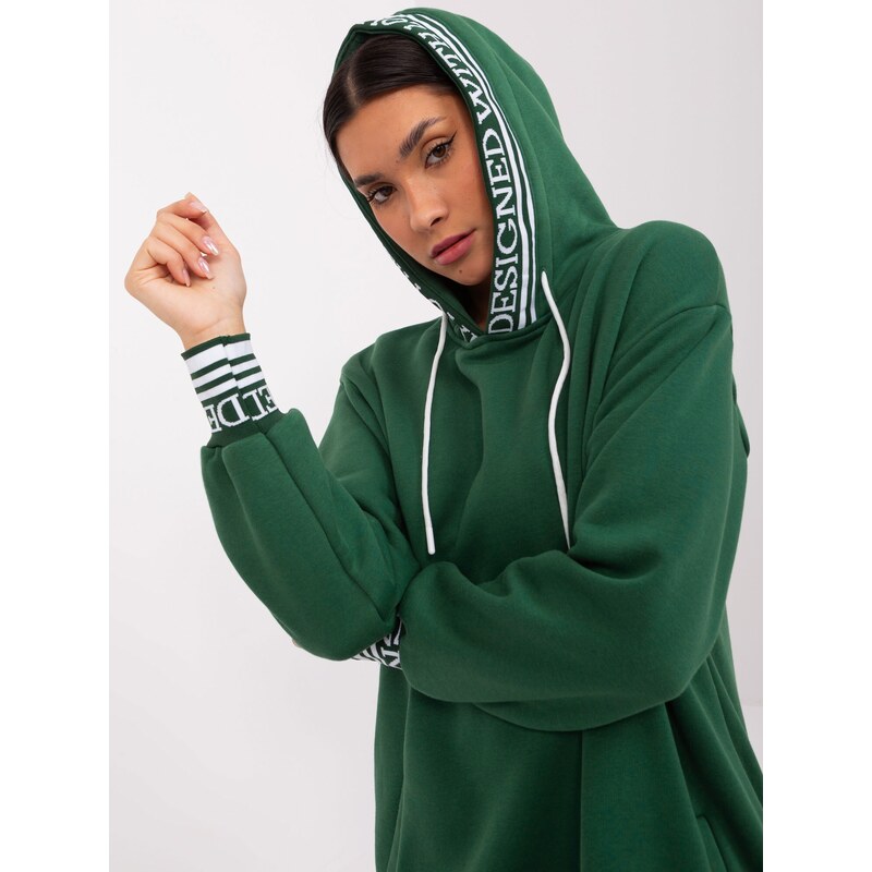 RELEVANCE Tunic-RV-TU-9224.95P-Dark Green