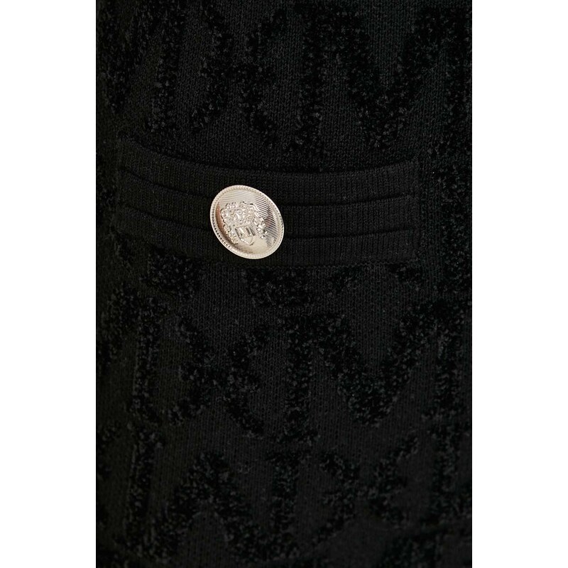 Obleka Marciano Guess črna barva