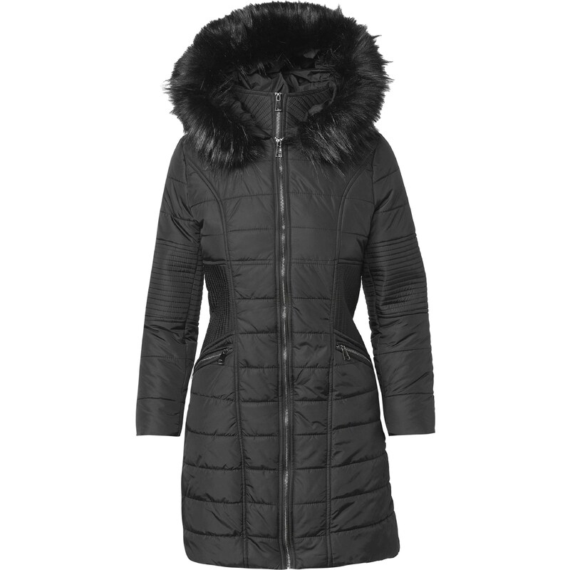 KOROSHI Zimska jakna črna