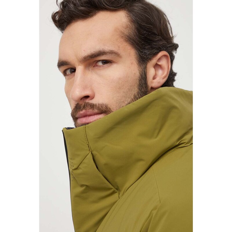 Smučarska jakna s puhom Descente CSX zelena barva