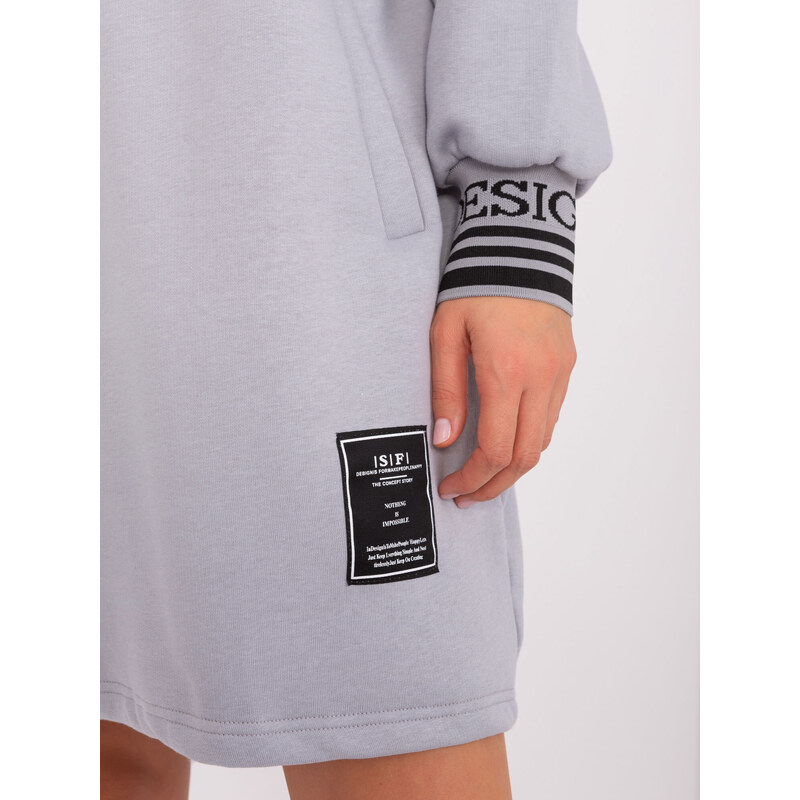 RELEVANCE Tunic-RV-TU-9224.95P-Grey