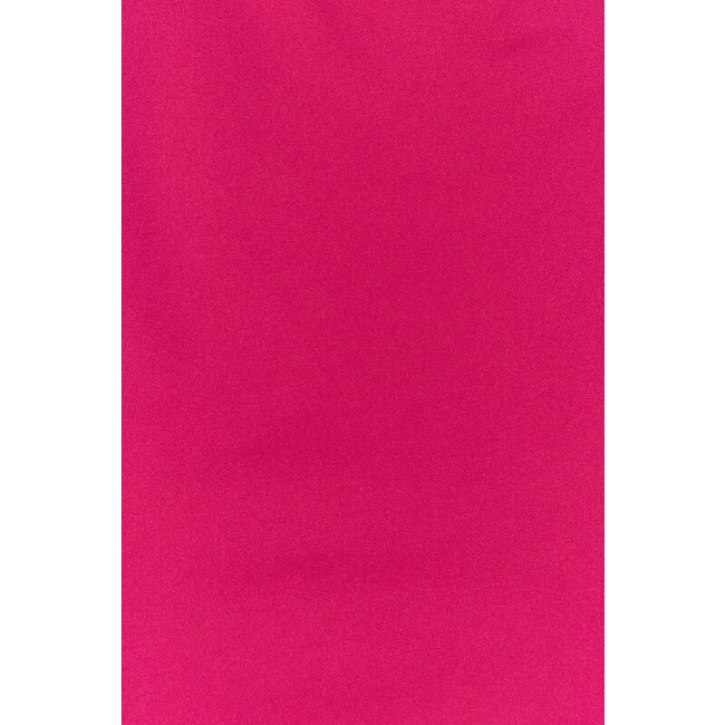 Trendyol fuchsia stand-up ovratnik, nameščena, pletena mini obleka z gubami