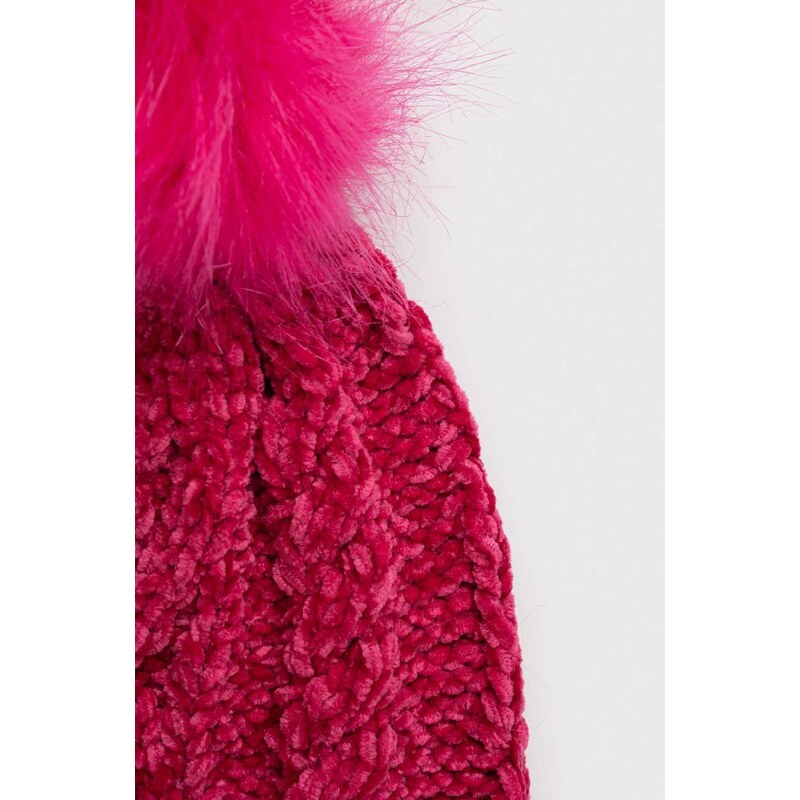 Otroška kapa Sisley roza barva