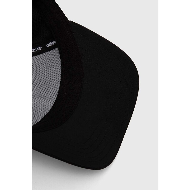 Kapa s šiltom adidas Originals črna barva