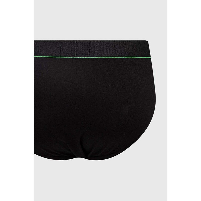 Moške spodnjice Emporio Armani Underwear 3-pack moški, črna barva