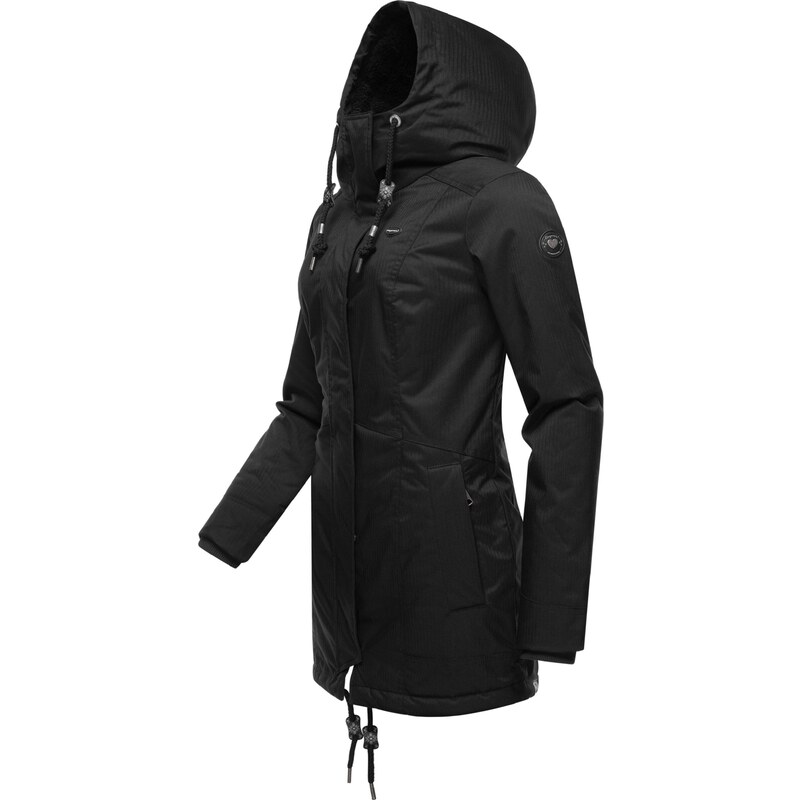 Ragwear Zimska jakna 'Tunned' črna