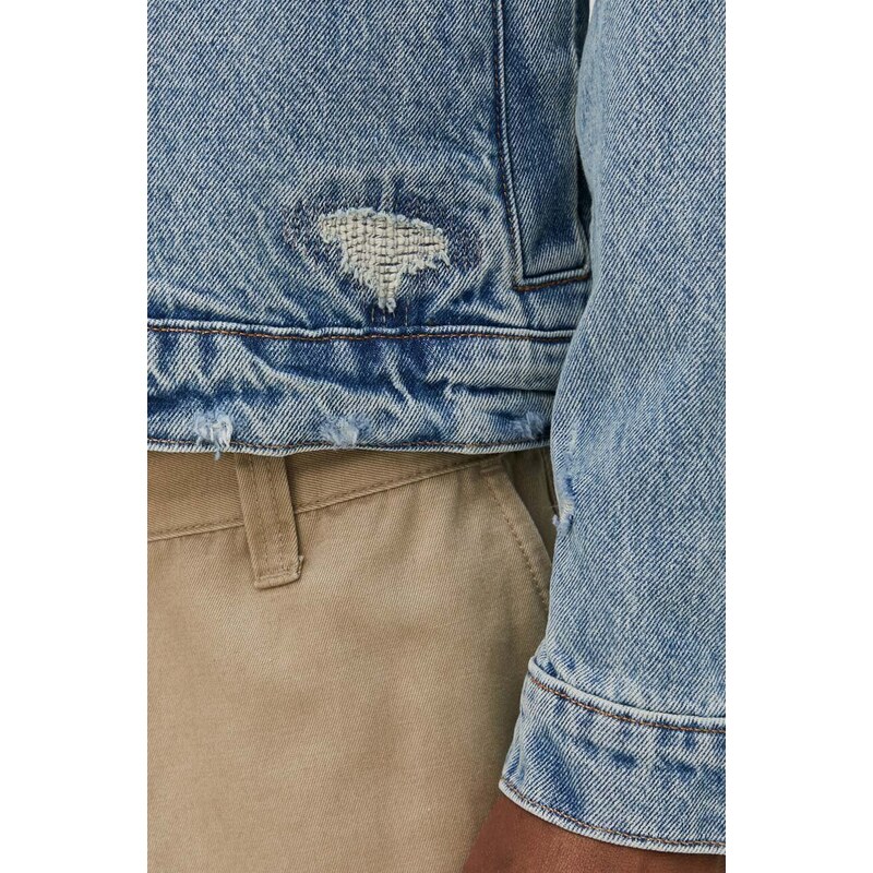 Jeans jakna Abercrombie & Fitch moška