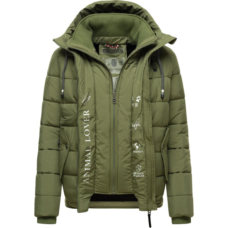 MARIKOO Zimska jakna 'Taisaa' oliva