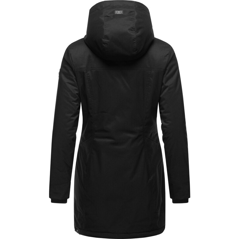 Ragwear Zimska jakna 'Tunned' črna