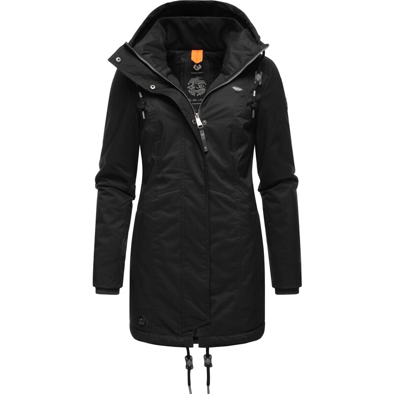 Ragwear Zimska jakna 'Tunned' črna