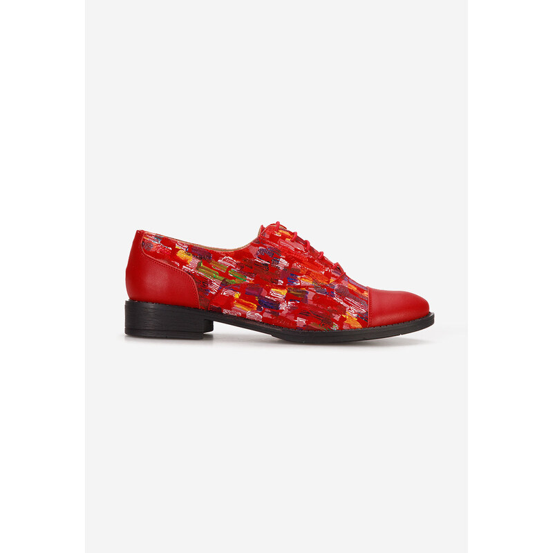 Zapatos Oxford čevlji Genave V6 rdeča