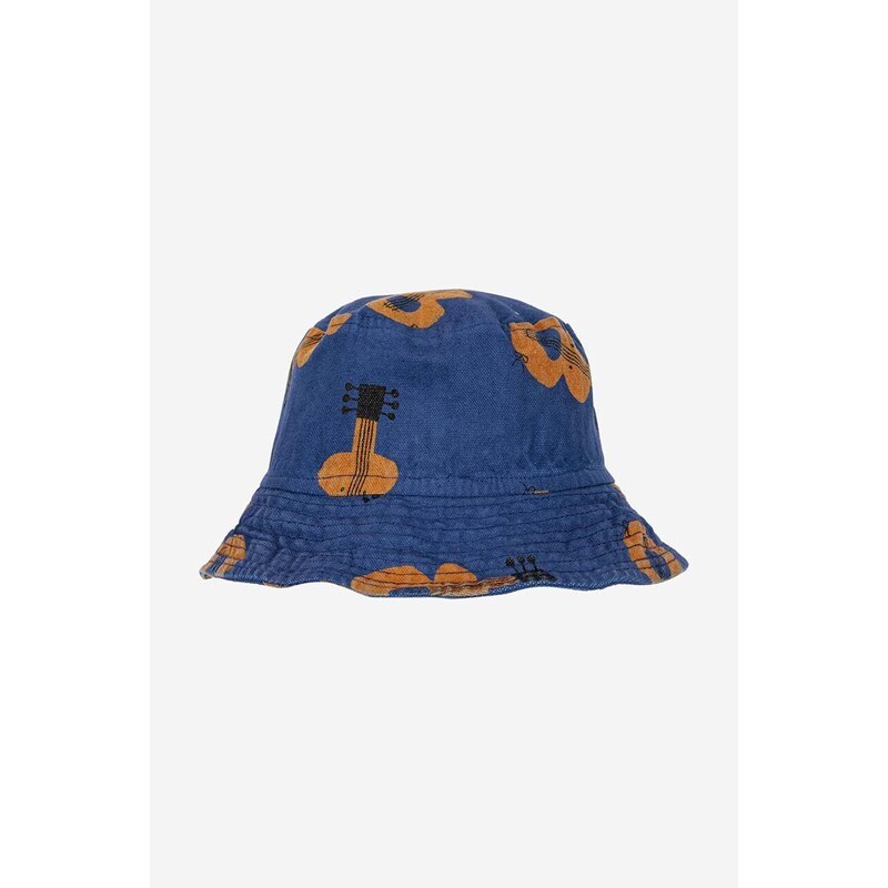 Bombažna kapa za dojenčke Bobo Choses mornarsko modra barva