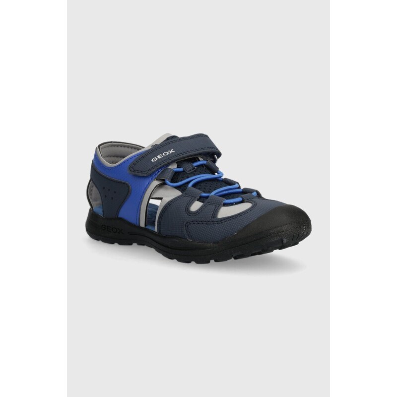 Otroški sandali Geox VANIETT mornarsko modra barva