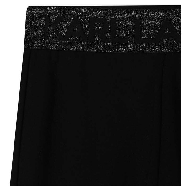 Otroške pajkice Karl Lagerfeld črna barva