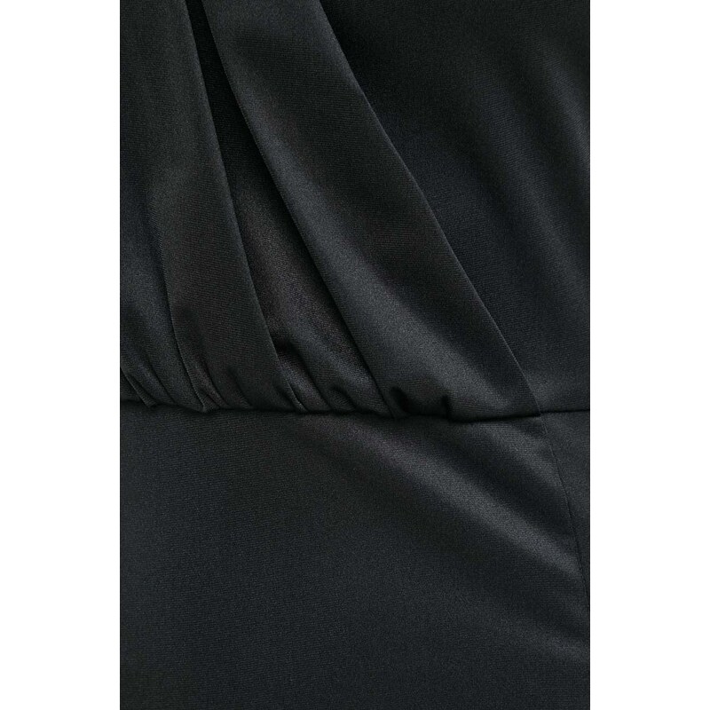 Obleka Silvian Heach črna barva