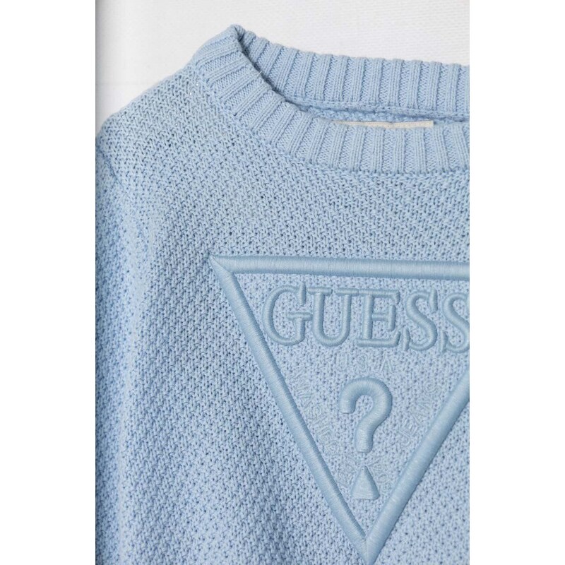 Otroški bombažen pulover Guess