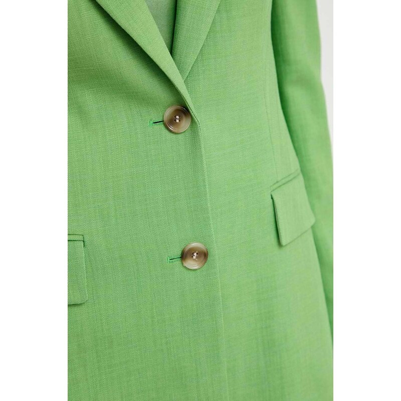 Suknjič BOSS zelena barva