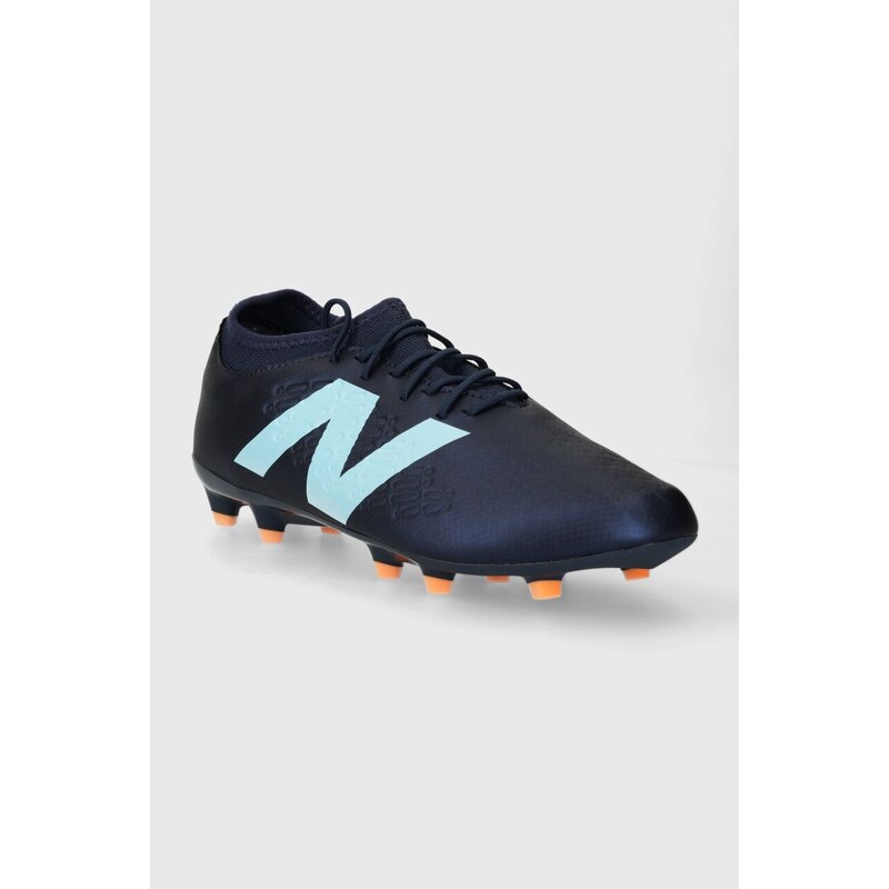 Nogometni čevlji New Balance korki Tekela Magique FG V4+ mornarsko modra barva