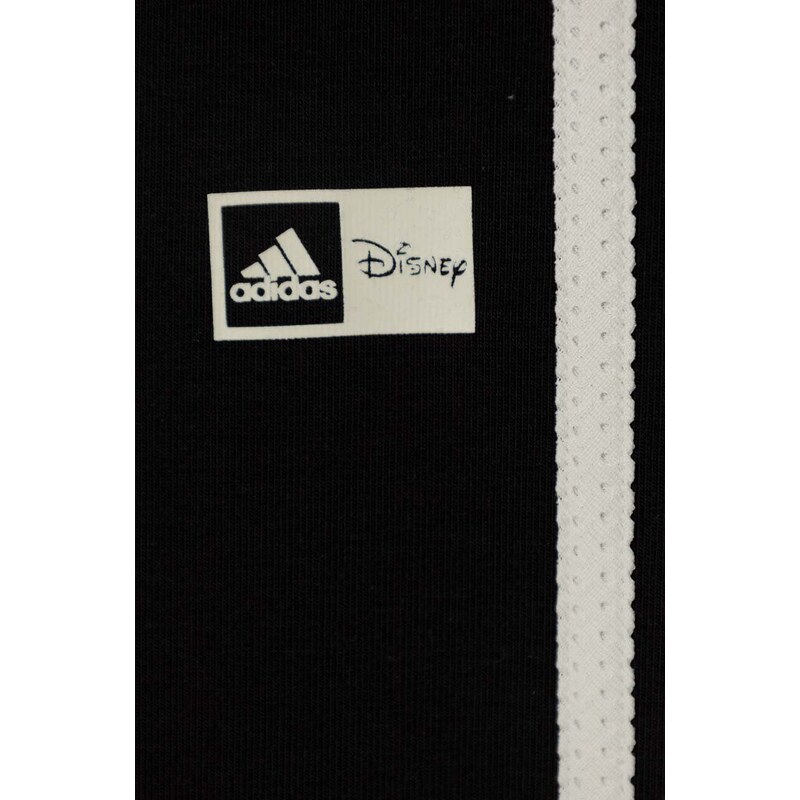 Otroške pajkice adidas x Disney črna barva