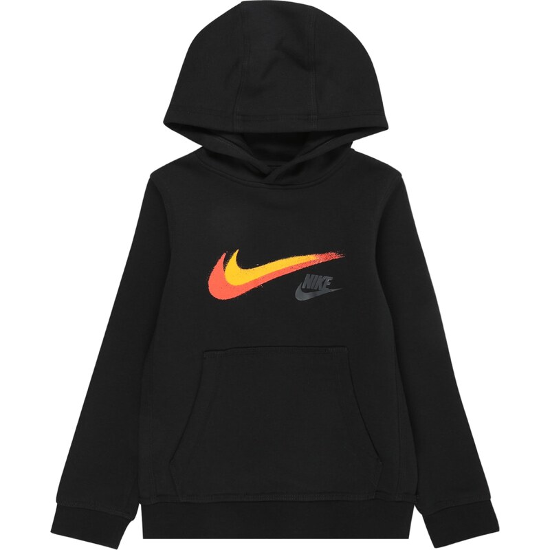 Nike Sportswear Majica rumena / antracit / korala / črna
