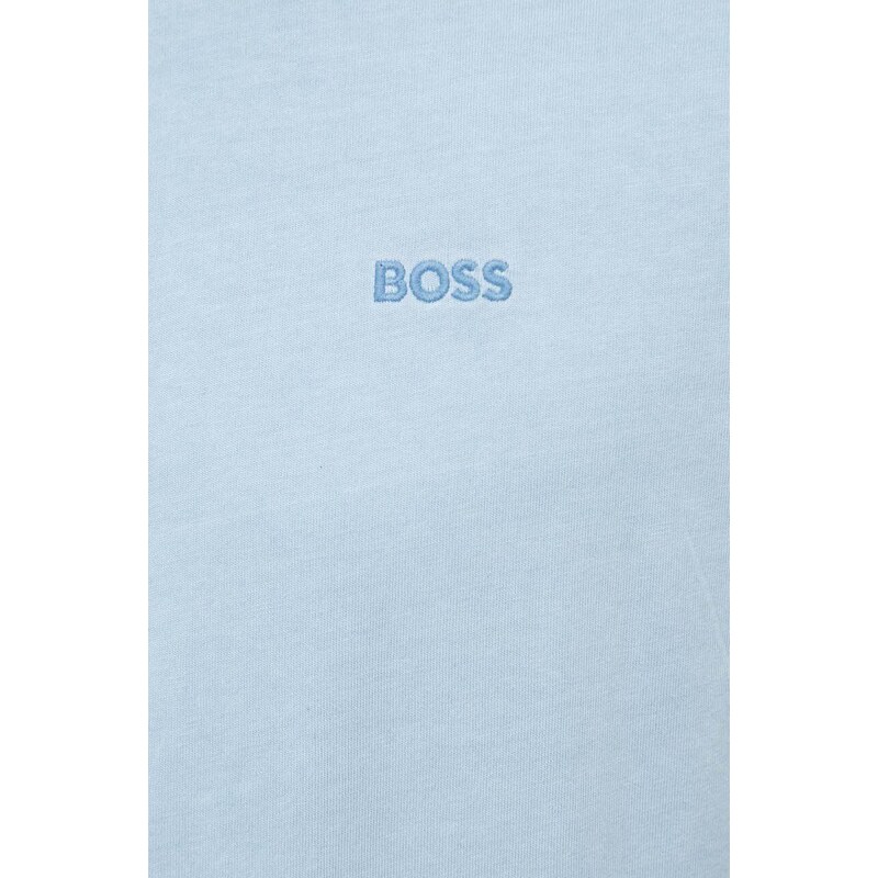 Bombažna kratka majica Boss Orange moški