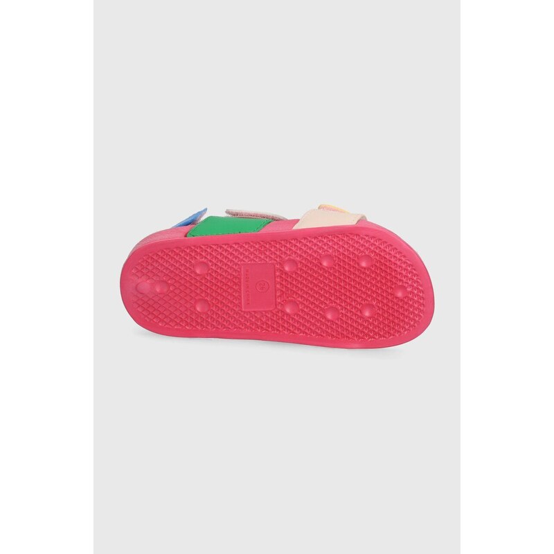 Otroški sandali Tommy Hilfiger roza barva