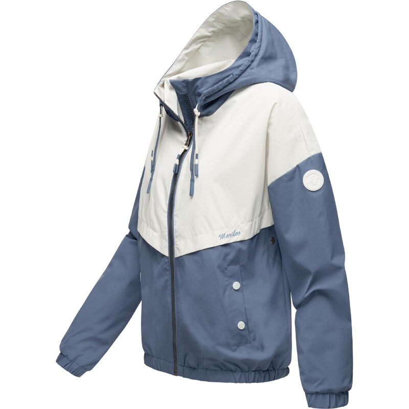 MARIKOO Funkcionalna jakna 'Liubkaa' marine / bela