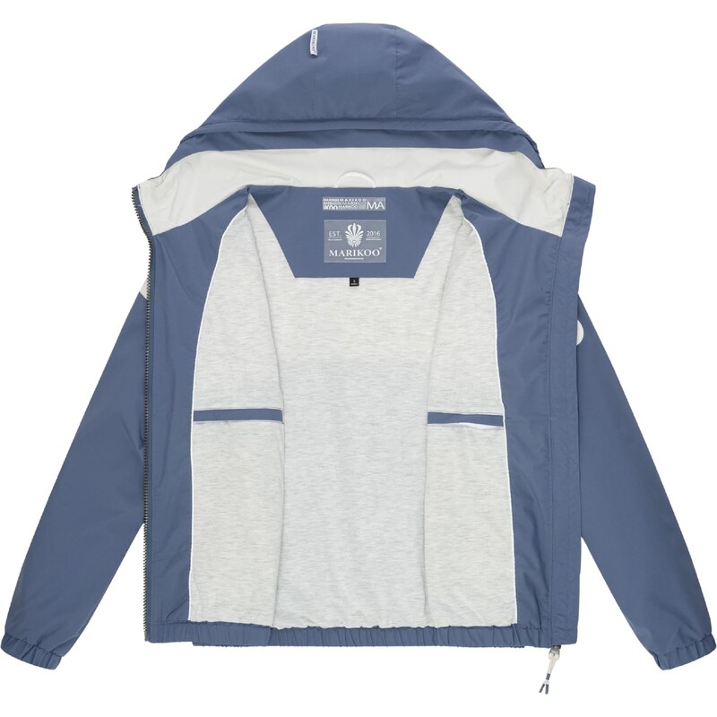 MARIKOO Funkcionalna jakna 'Liubkaa' marine / bela