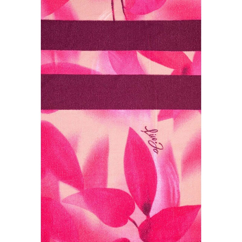 Brisača Liu Jo roza barva