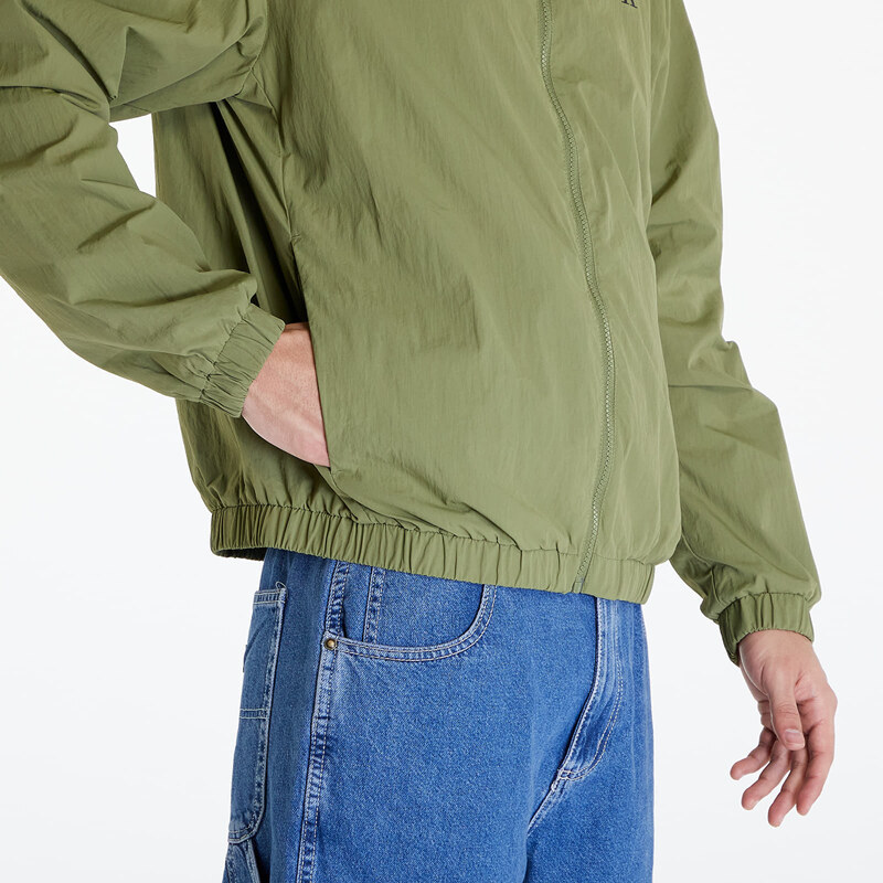 Calvin Klein Jeans Relaxed Hooded Windbreaker Dark Juniper