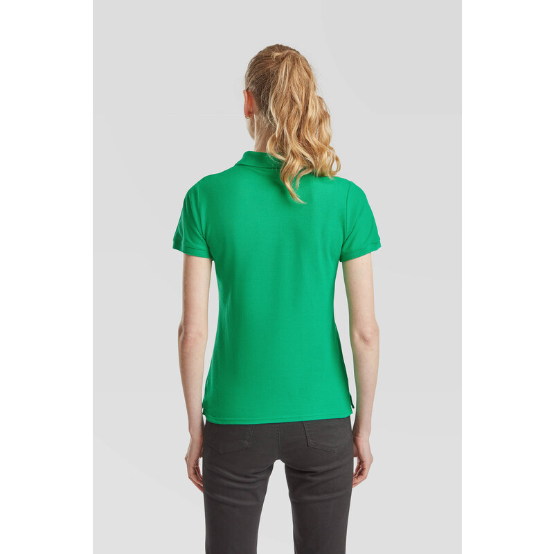 Green Polo Fruit of the Loom