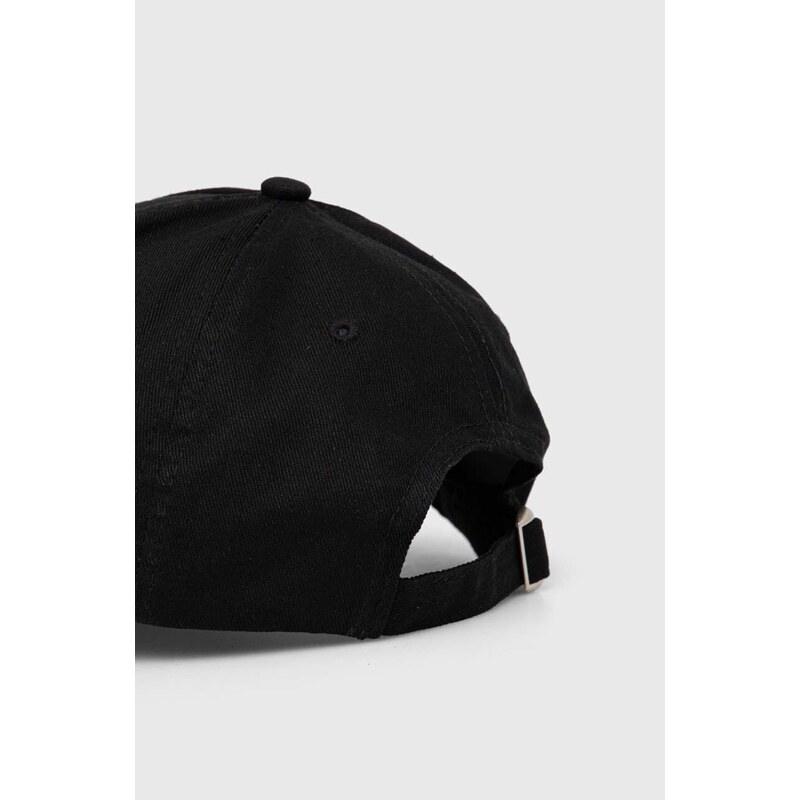 Bombažna bejzbolska kapa Liu Jo črna barva