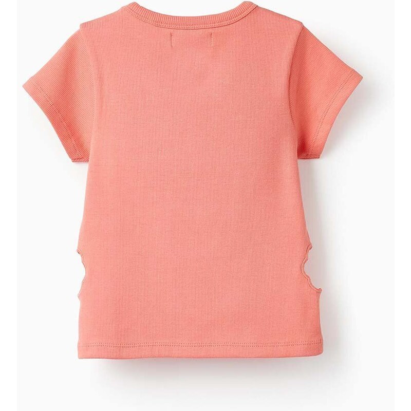 Otroška kratka majica zippy oranžna barva