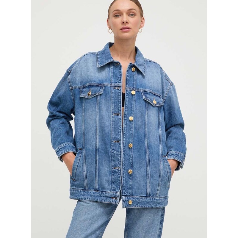 Jeans jakna Elisabetta Franchi ženska, BJ26N41E2