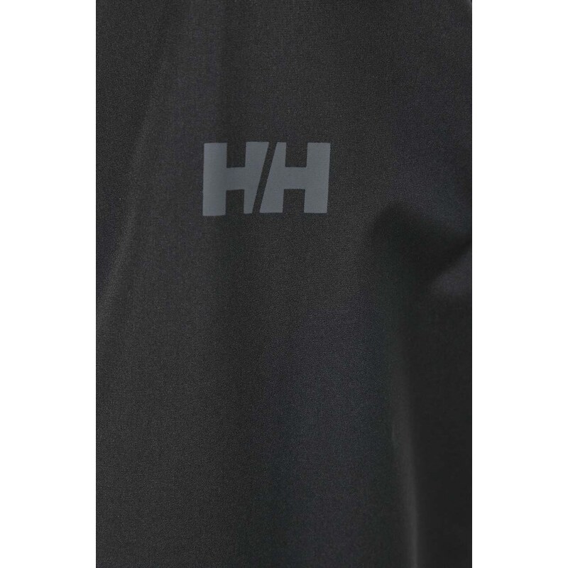 Vodoodporna jakna Helly Hansen ženska, črna barva, 62648