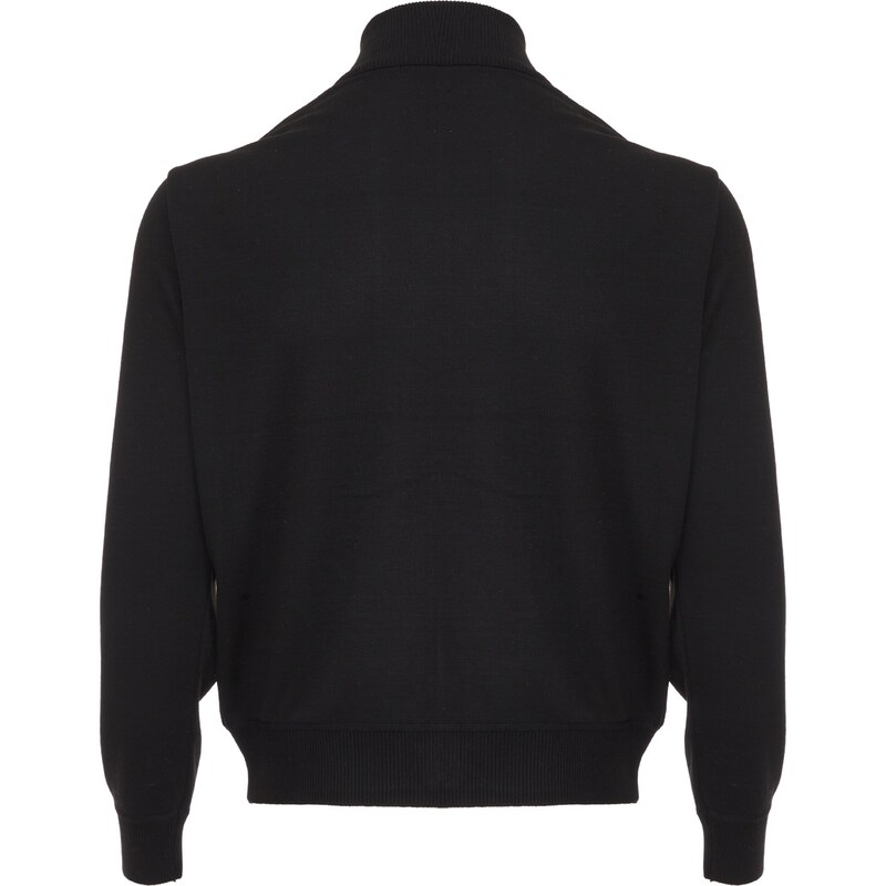 BLONDA Pletena jopa črna