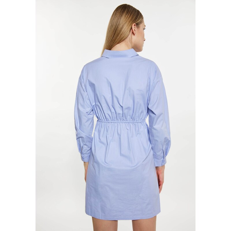 DreiMaster Klassik Dolga srajca svetlo modra