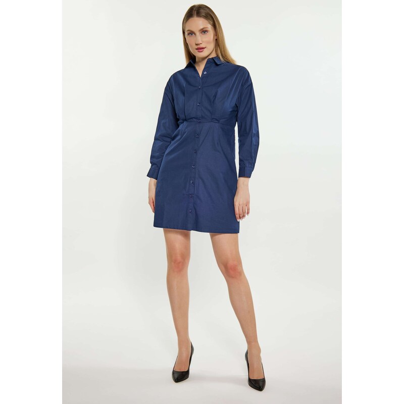 DreiMaster Klassik Dolga srajca marine