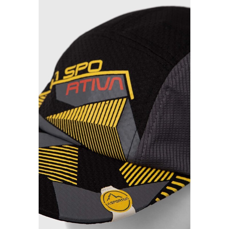 Kapa s šiltom LA Sportiva Stream črna barva