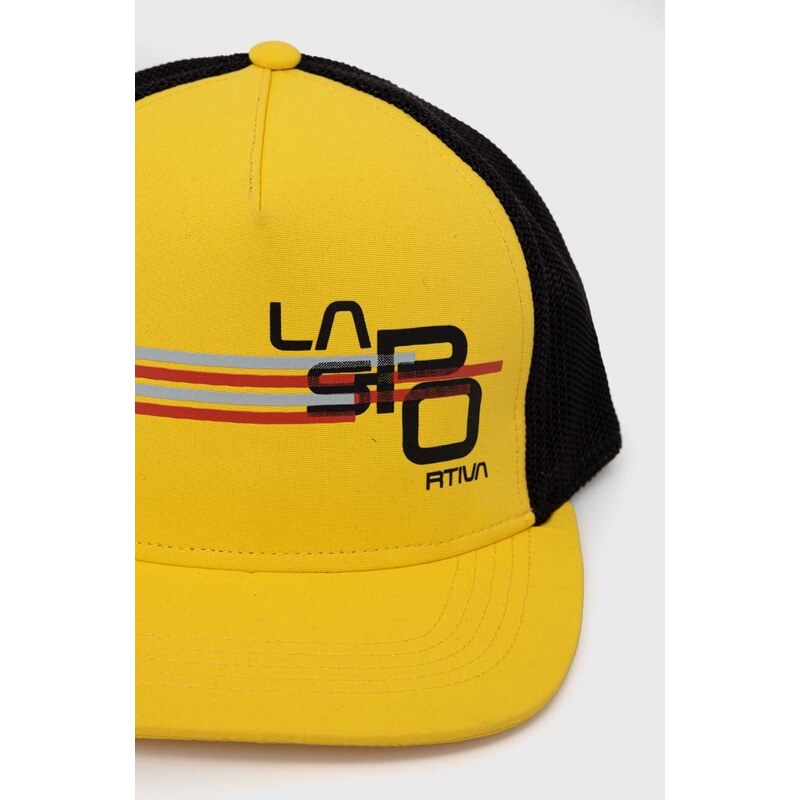Kapa s šiltom LA Sportiva Stripe Cub rumena barva