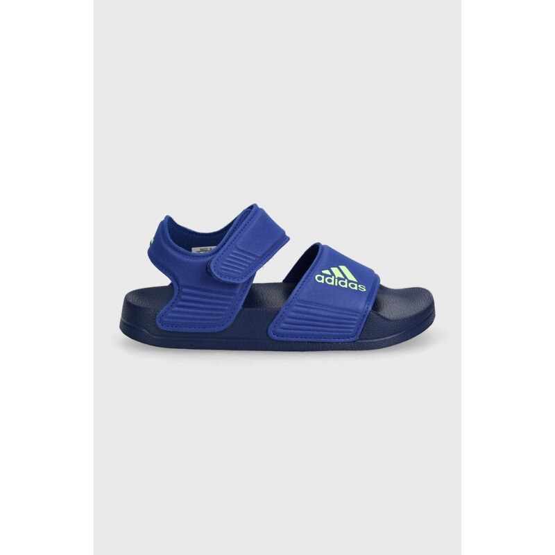 Otroški sandali adidas ADILETTE SANDAL K mornarsko modra barva