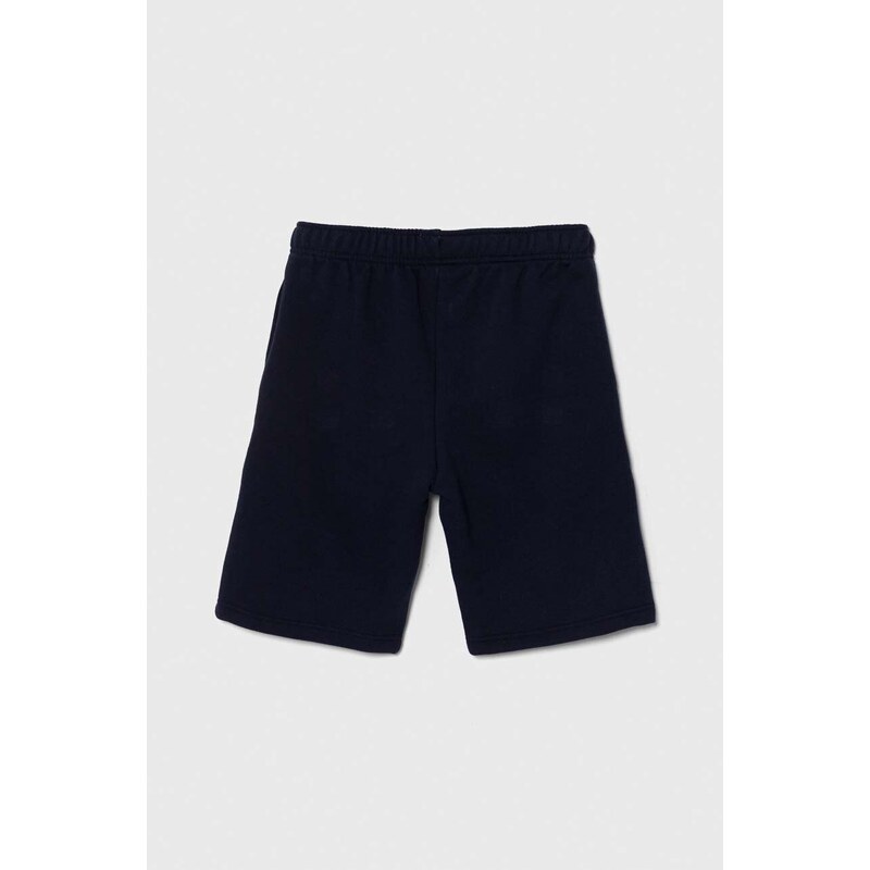 Otroške kratke hlače Lacoste mornarsko modra barva
