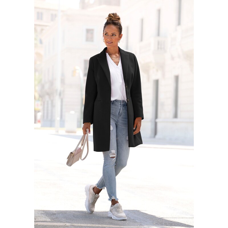 LASCANA Prehoden plašč črna