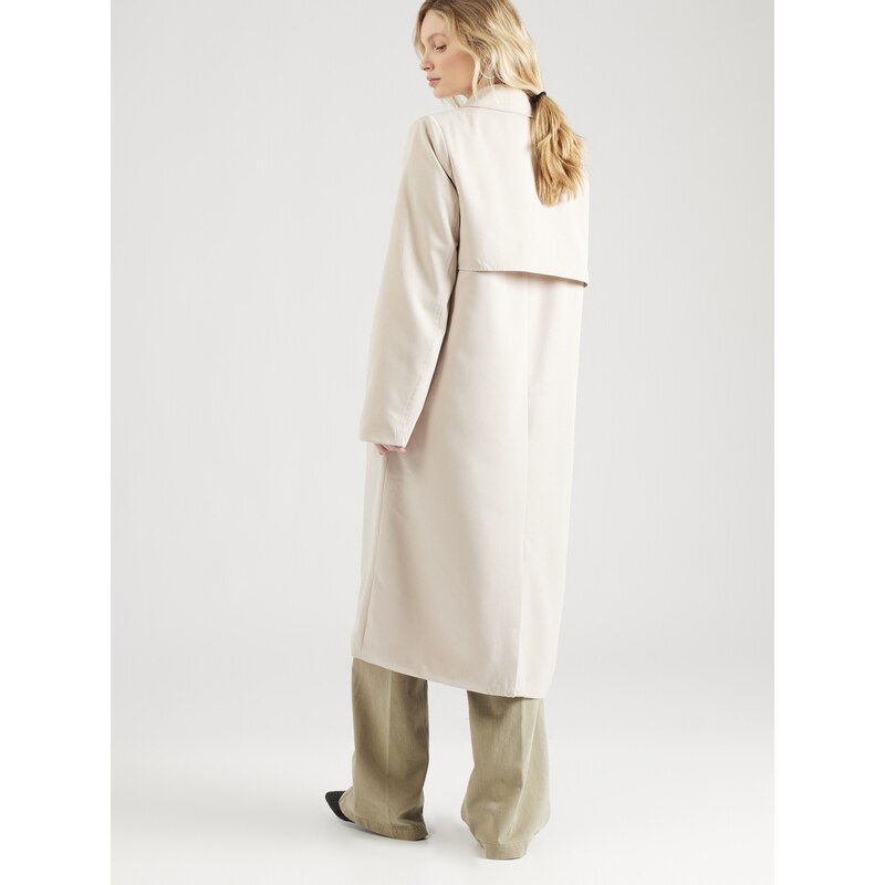 PIECES Prehoden plašč 'Scarlett' kremna