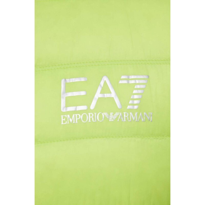 Puhovka EA7 Emporio Armani moška, zelena barva