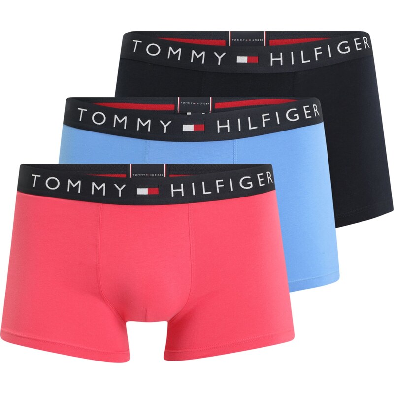 Tommy Hilfiger Underwear Boksarice svetlo modra / rdeča / črna / bela