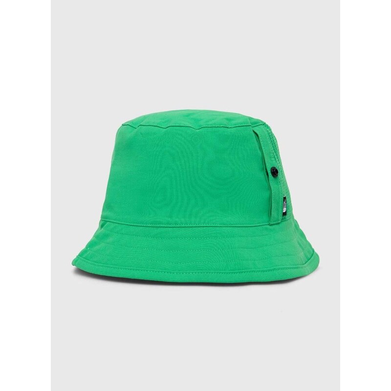 Dvostranski klobuk The North Face zelena barva, NF0A7WGY4GI1